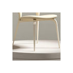 Dining Chair Portable Comfortable Backrest Seat Cafe Dressing Table Office Design Furniture