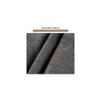 Sofa Bed, 80'' L-Shaped Chenille Sleeper Sofa, Dark Gray