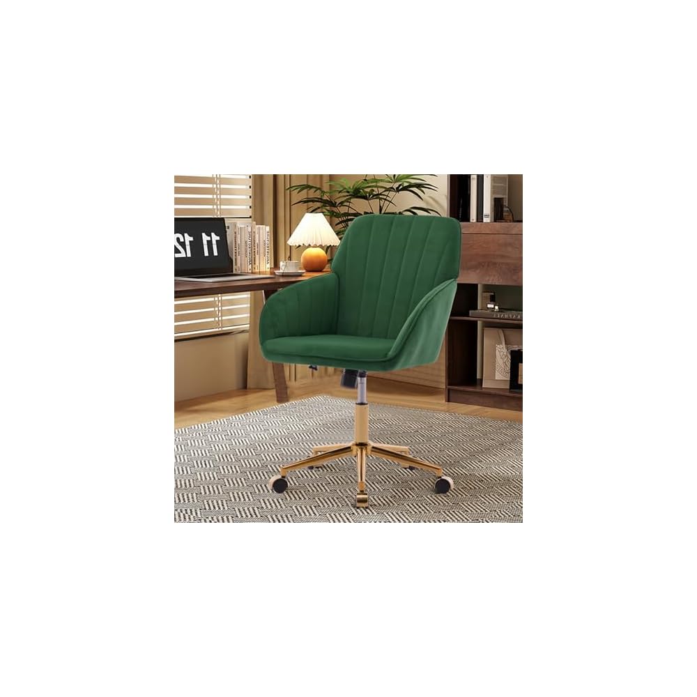 Computer Chair Simple Modern Comfortable Office Chair Comfy Wide Office Chair Office for Home,Office,Make Up,Small Space
