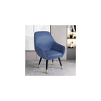 Home Accent Chair Leisure Club Chairs Single Upholstered Sofa Chair Modern Arm Negotiation Guest Chair Balcony Chair for Reading Living Room,Office(Light Grey/A)