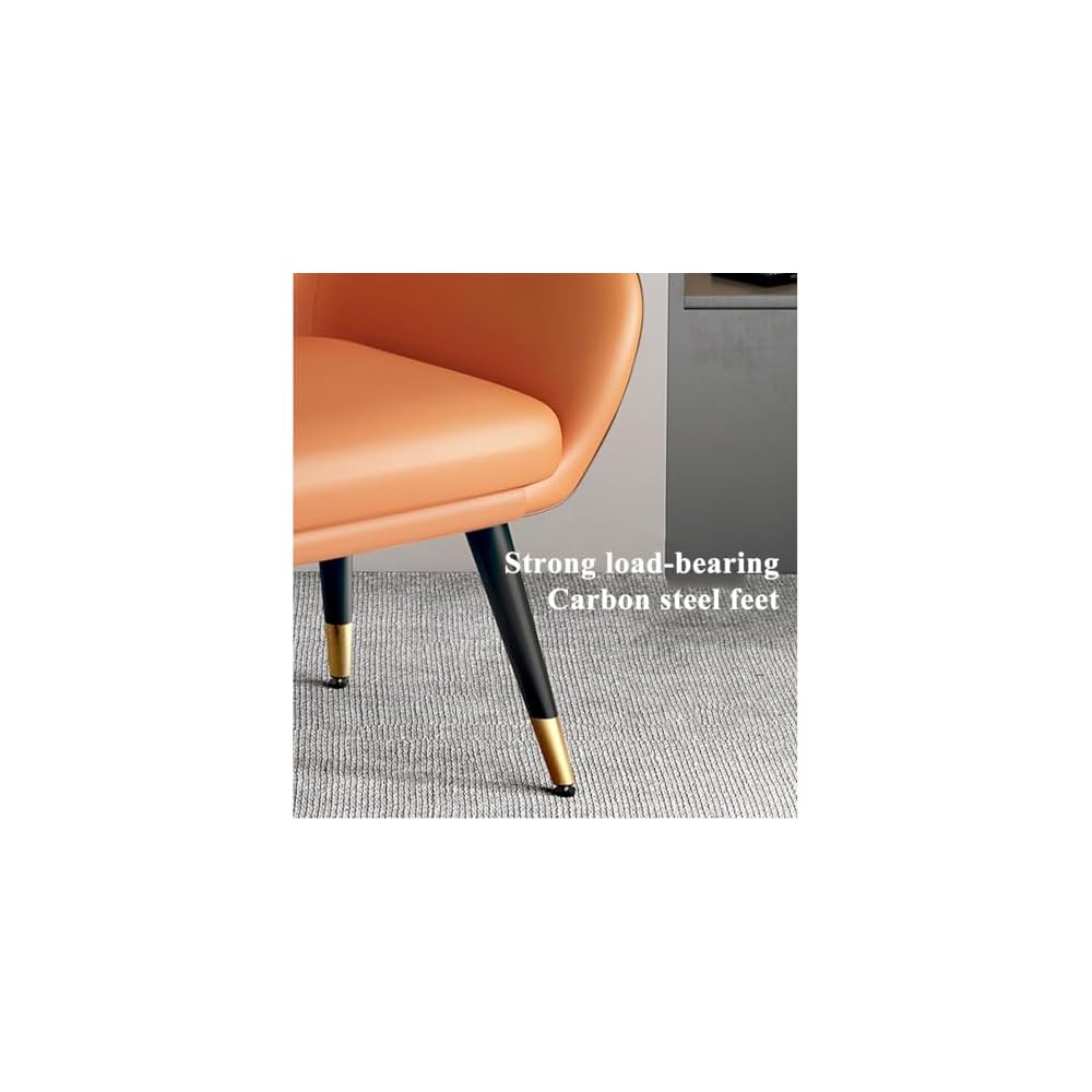 Home Accent Chair Leisure Club Chairs Single Upholstered Sofa Chair Modern Arm Negotiation Guest Chair Balcony Chair for Reading Living Room,Office(Light Grey/A)
