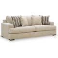 Signature Design by Ashley 97-Inch 3-Seat Chenille Sofa, Oatmeal Beige